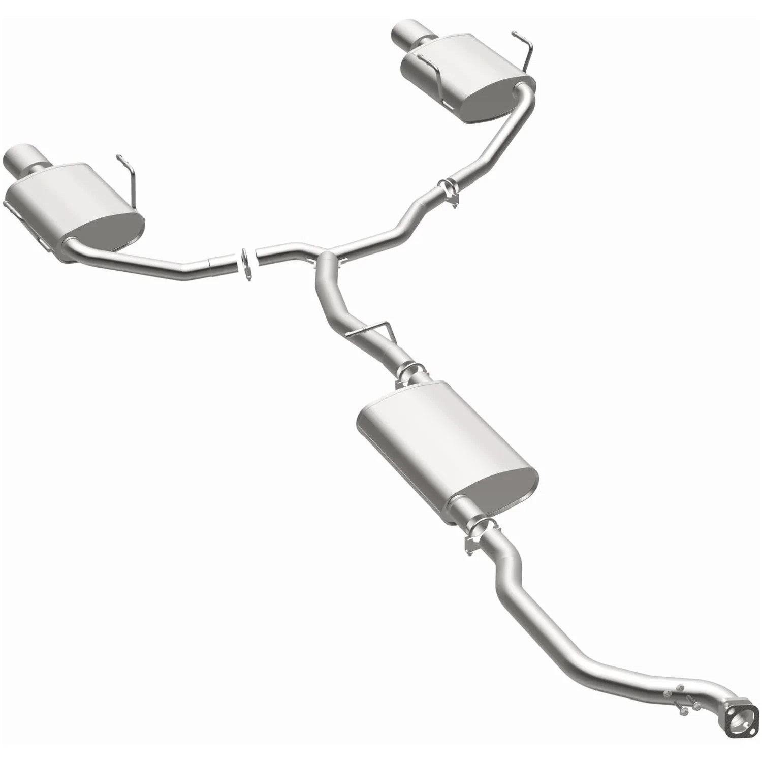 Fits 2009-2012 Buick Enclave 3.6L Direct-Fit Replacement Exhaust System